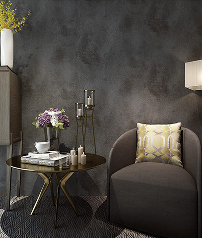 Tapiz Con Textura Efecto de Cemento Obscuro