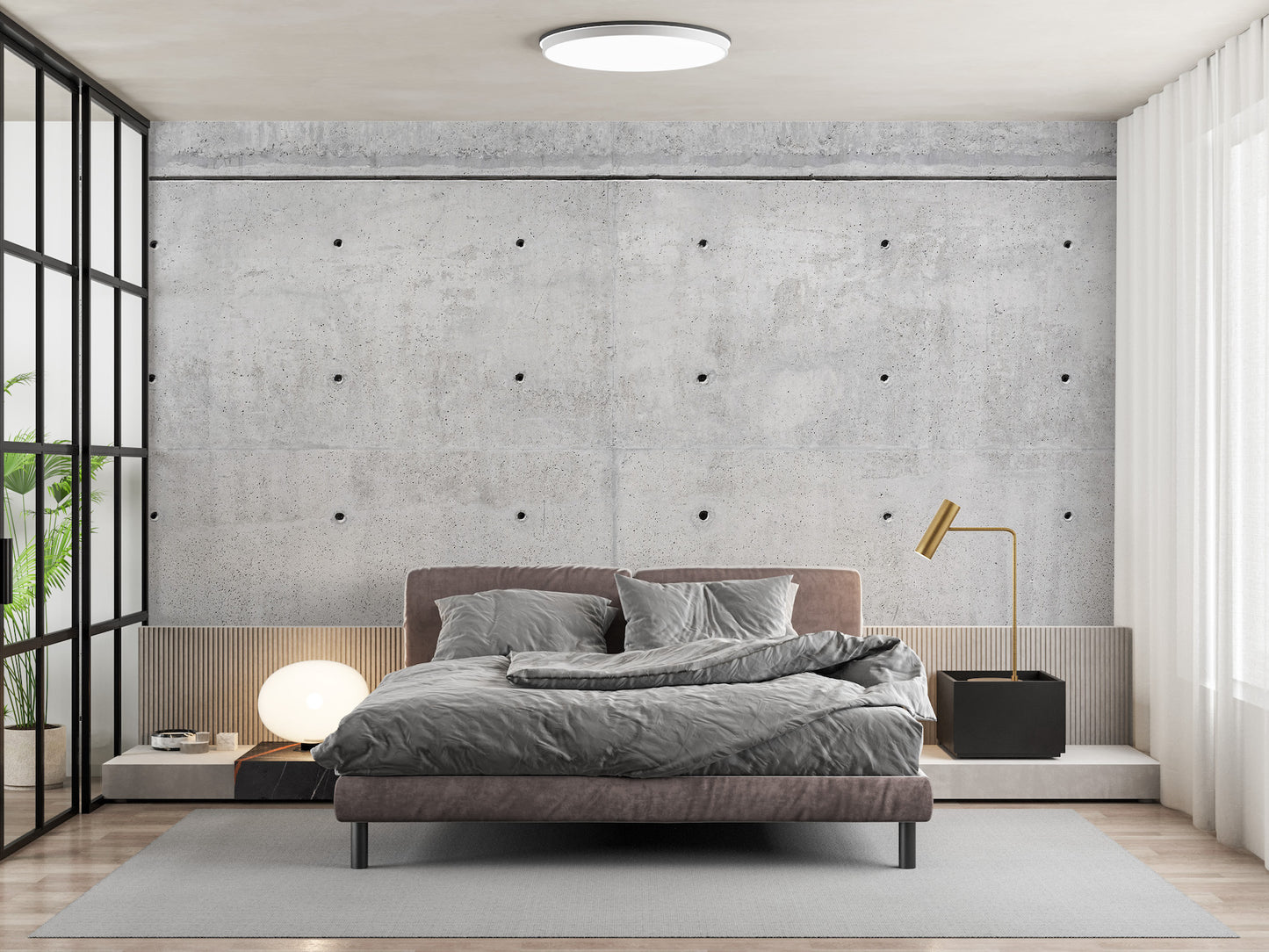 Muro de Placas de Concreto