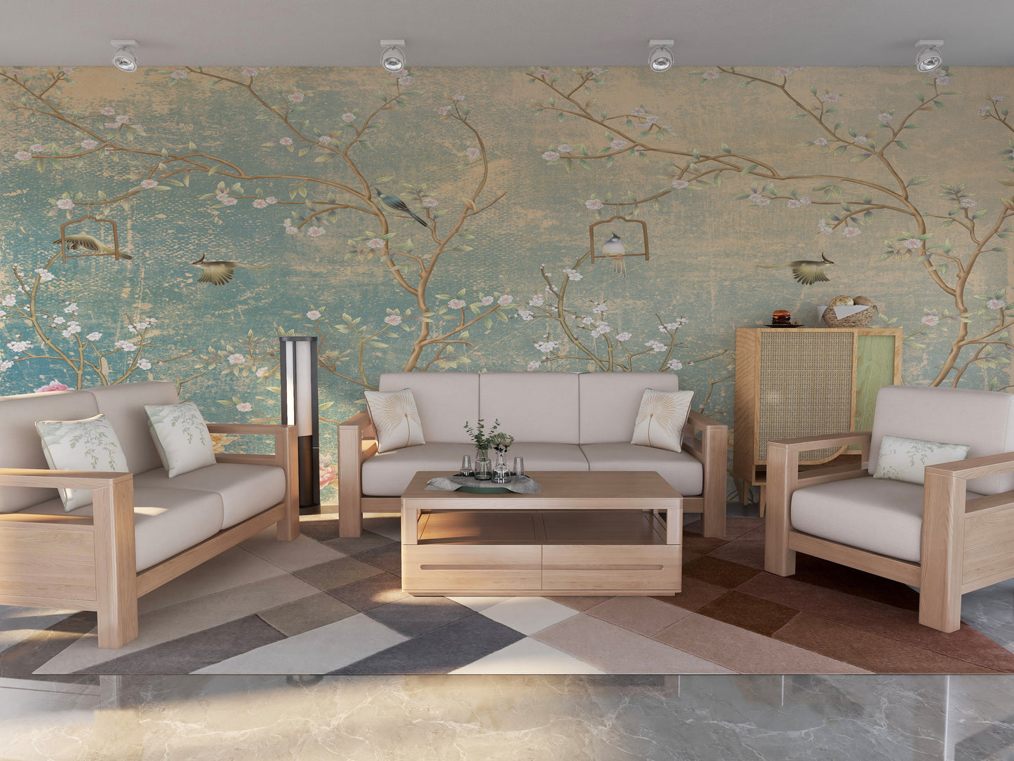 Flores y Arboles Orientales I