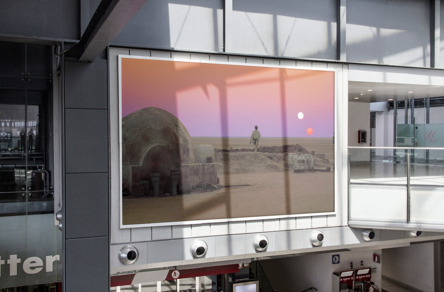 Star Wars Binary Sunset