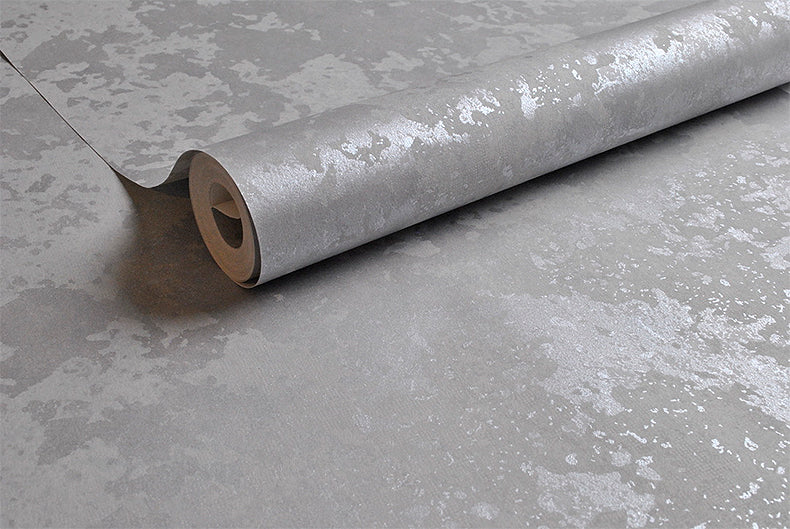 Tapiz Con Textura Industrial Metallic Grey Vintage