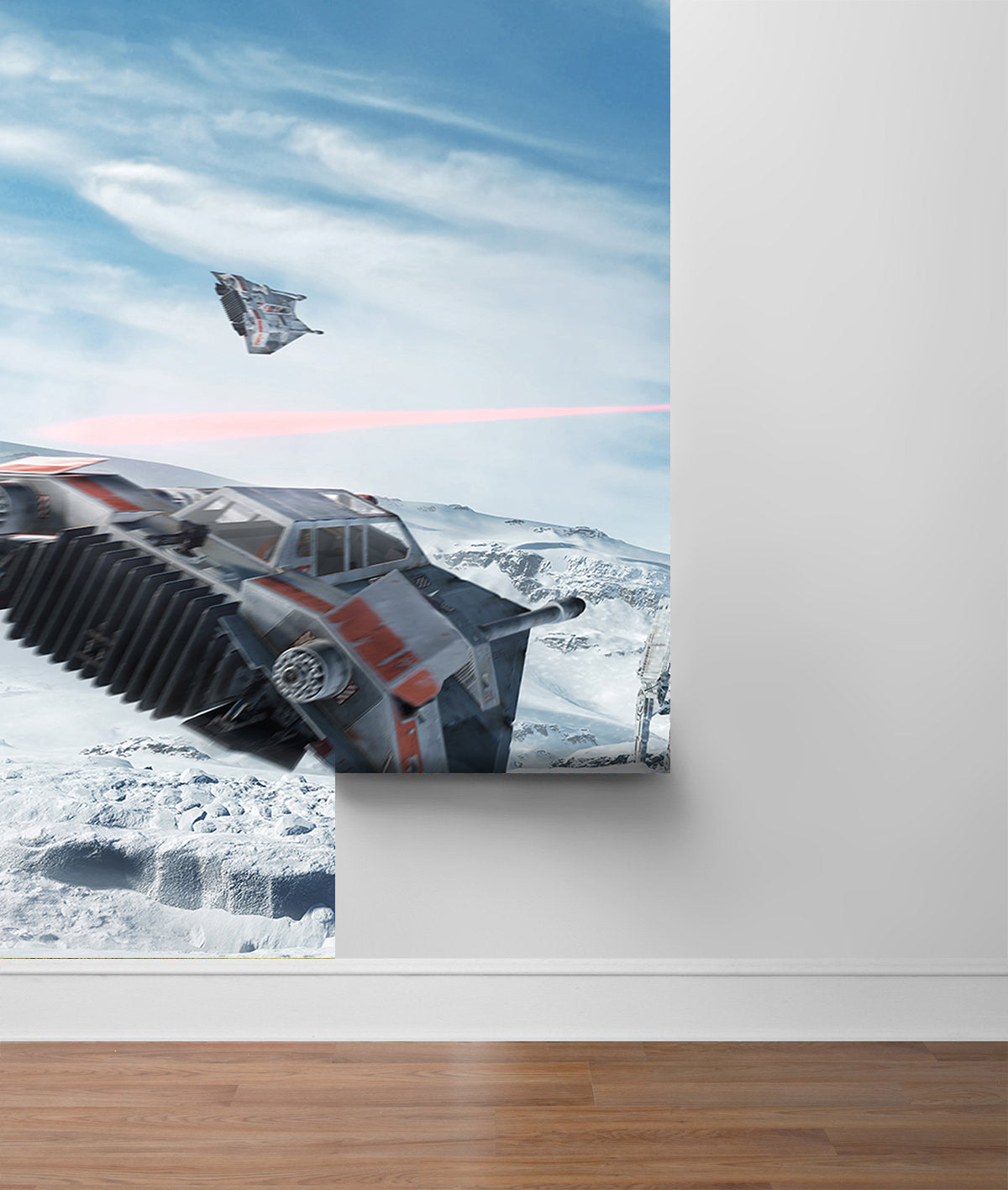 Star Wars Hoth Battle Scene