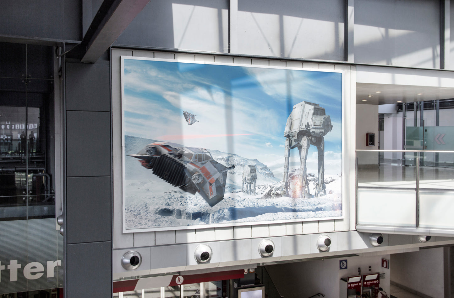 Star Wars Hoth Battle Scene