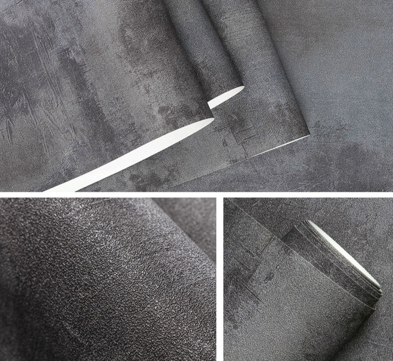 Tapiz Con Textura Efecto de Cemento Obscuro