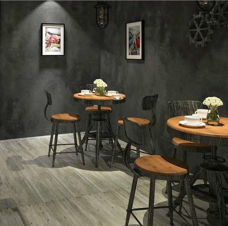 Tapiz Con Textura Efecto de Cemento Obscuro