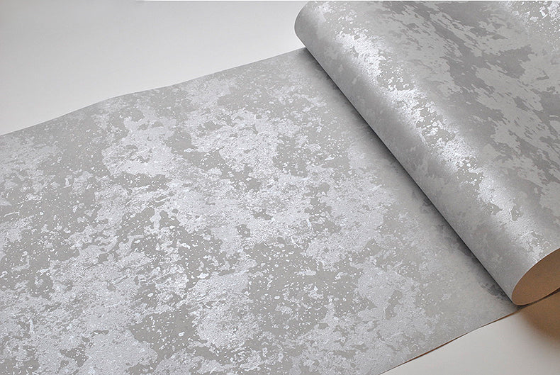 Tapiz Con Textura Industrial Metallic Grey Vintage