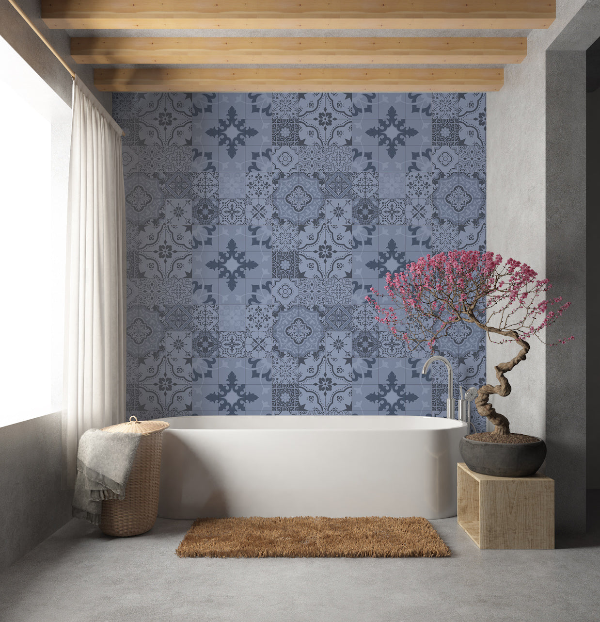 Foto Mural Mosaicos Mediterráneos Contemporáneos