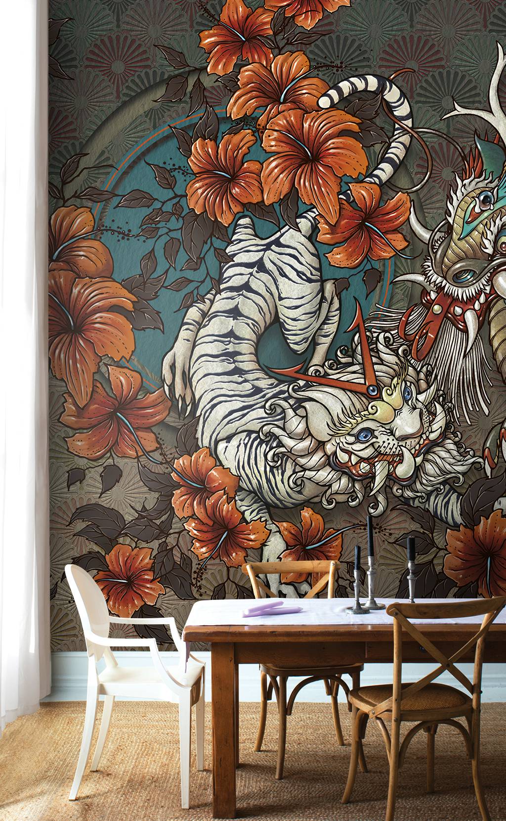 Europrint Ilustración Dragón oriental