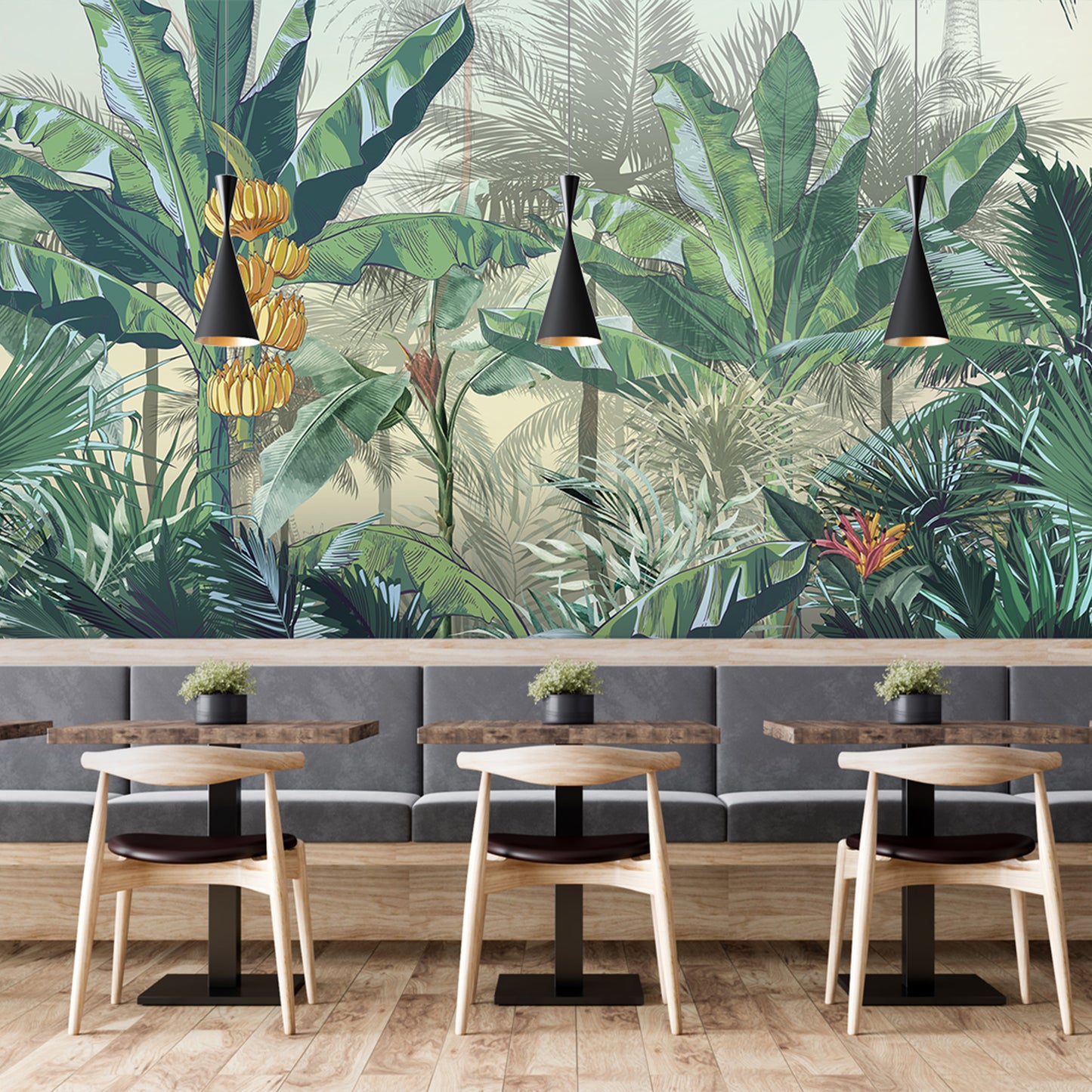 Europrint Bananas y Palmeras Tropicales