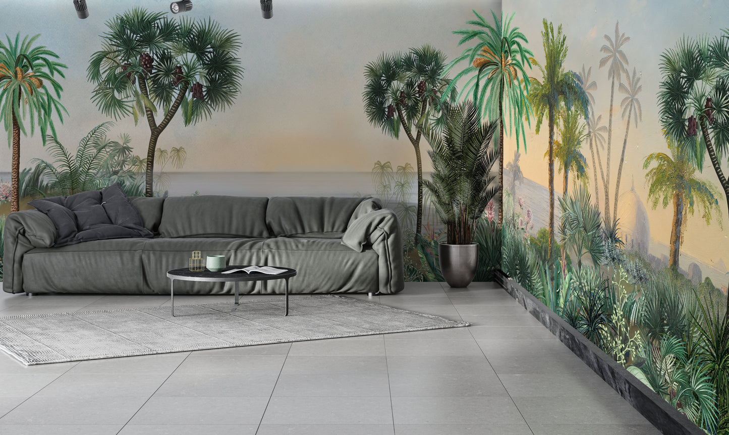 Europrint Palmeras y Vista al Mar