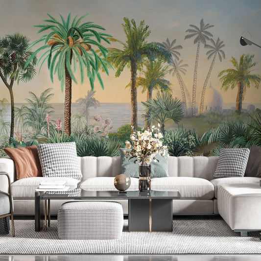 Europrint Palmeras y Vista al Mar