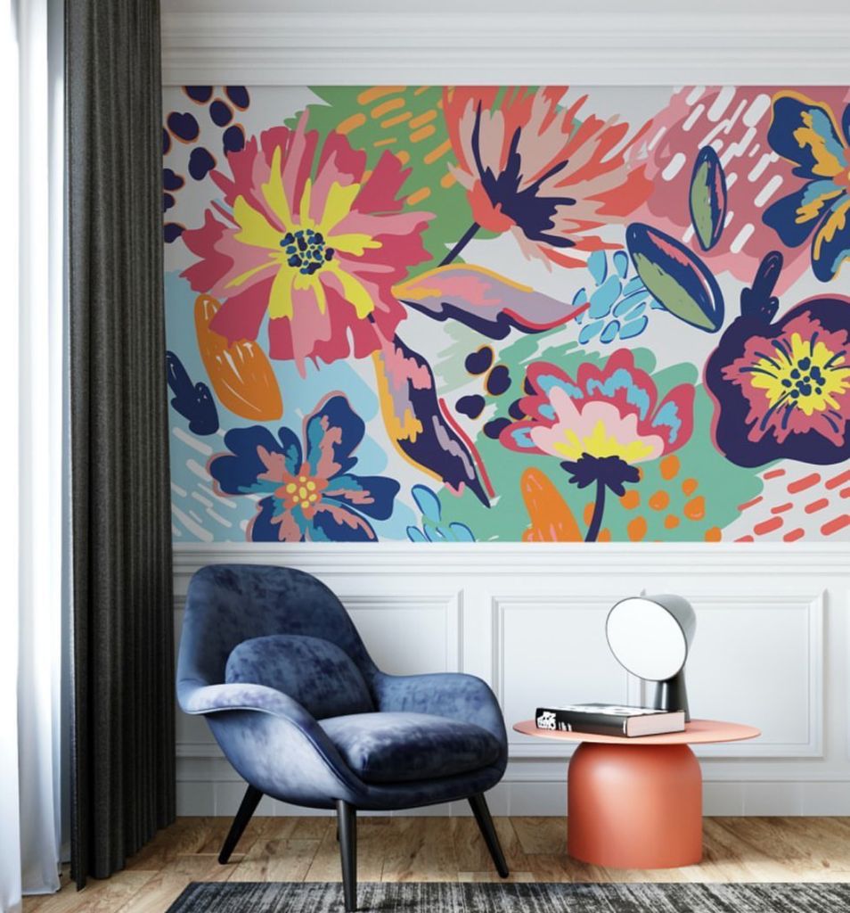 Europrint Flores Modernas Pop Art