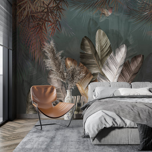 Europrint Plantas Tropicales y Colibrí