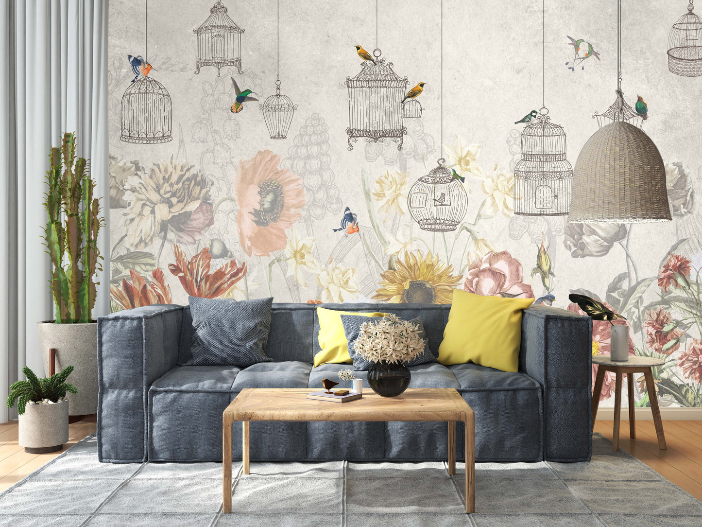 Europrint Flores, Aves Y Jaulas Colibrí