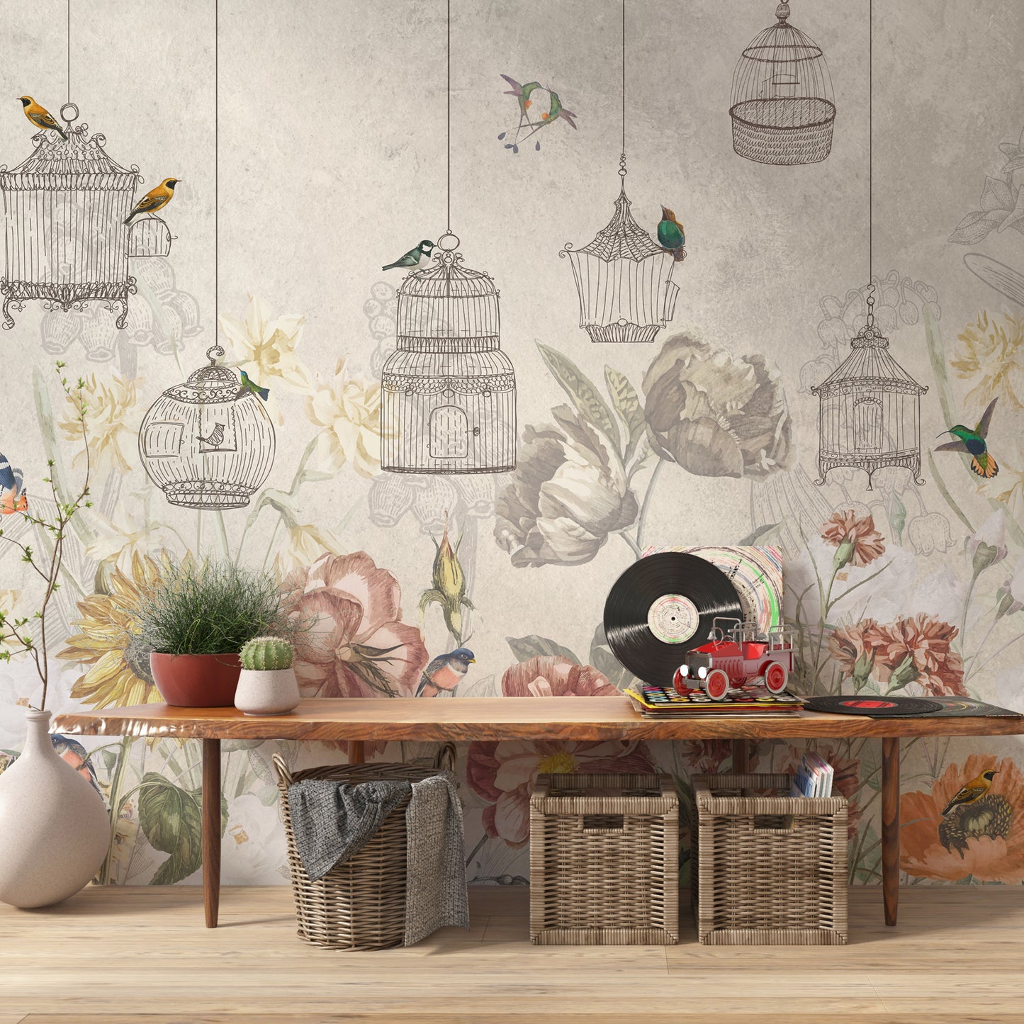 Europrint Flores, Aves Y Jaulas Colibrí