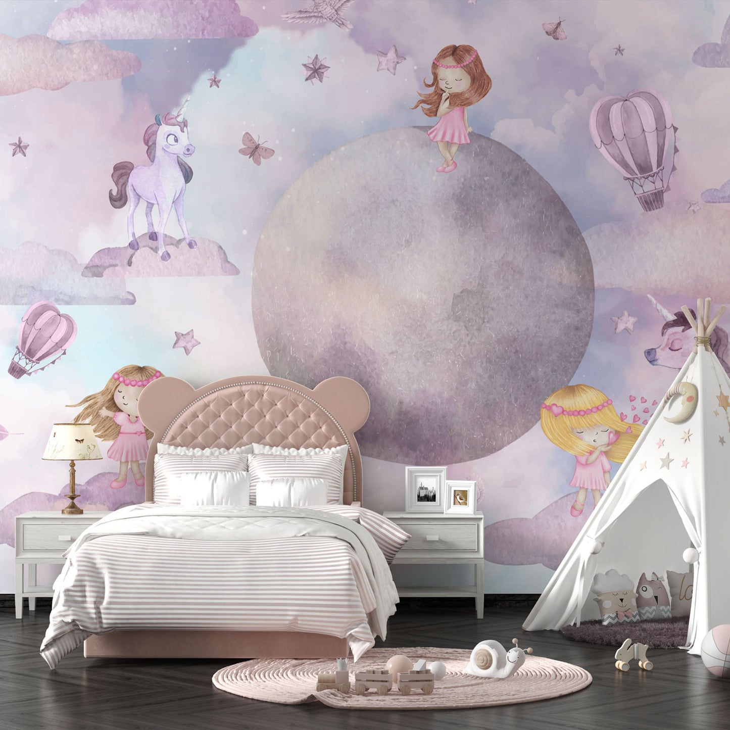 Europrint Niñas, Luna y Unicornios