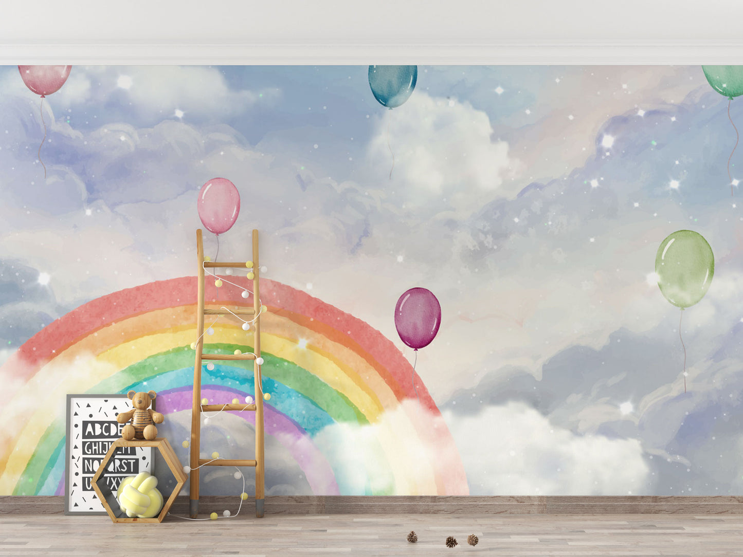 Europrint Arcoíris, Nubes y Globos