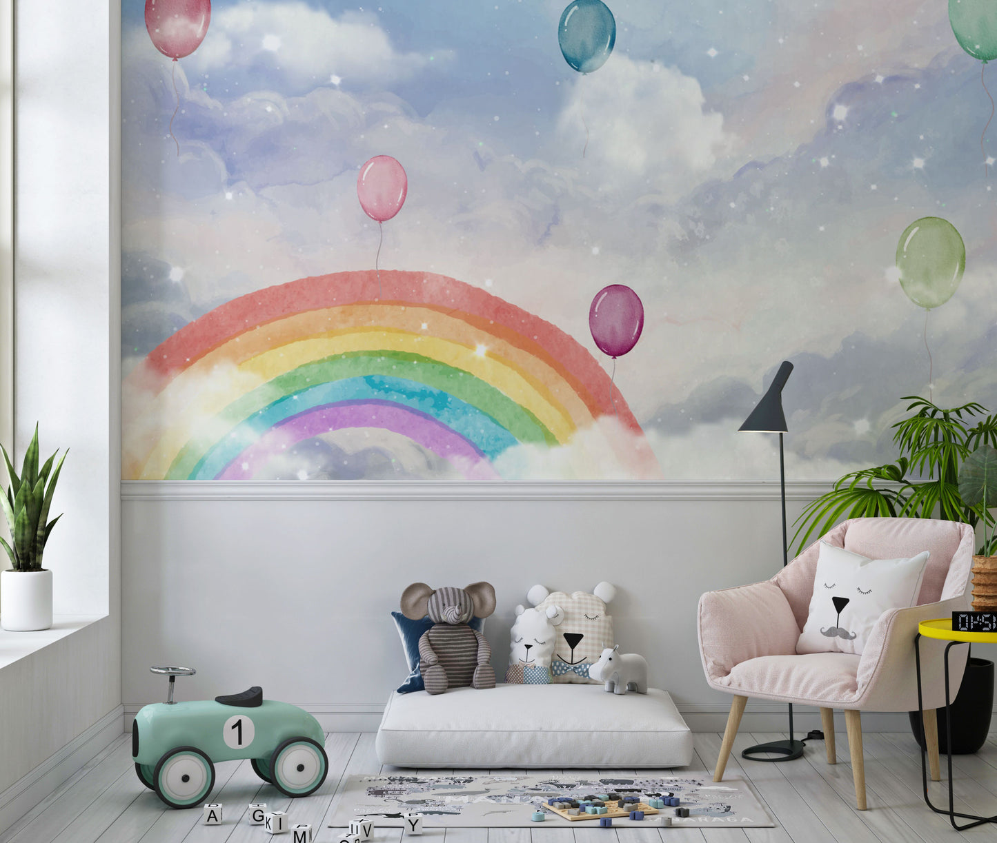 Europrint Arcoíris, Nubes y Globos