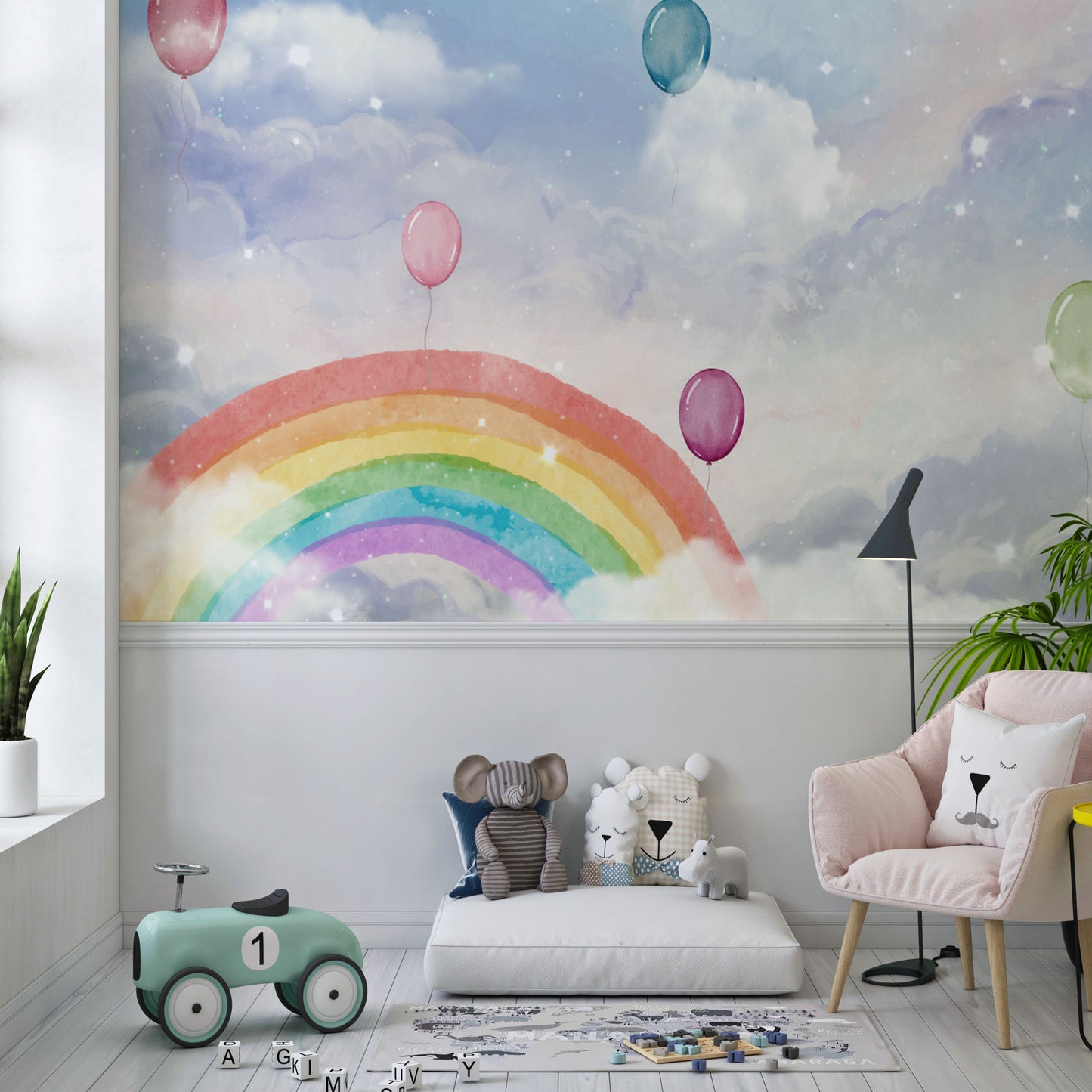 Europrint Arcoíris, Nubes y Globos