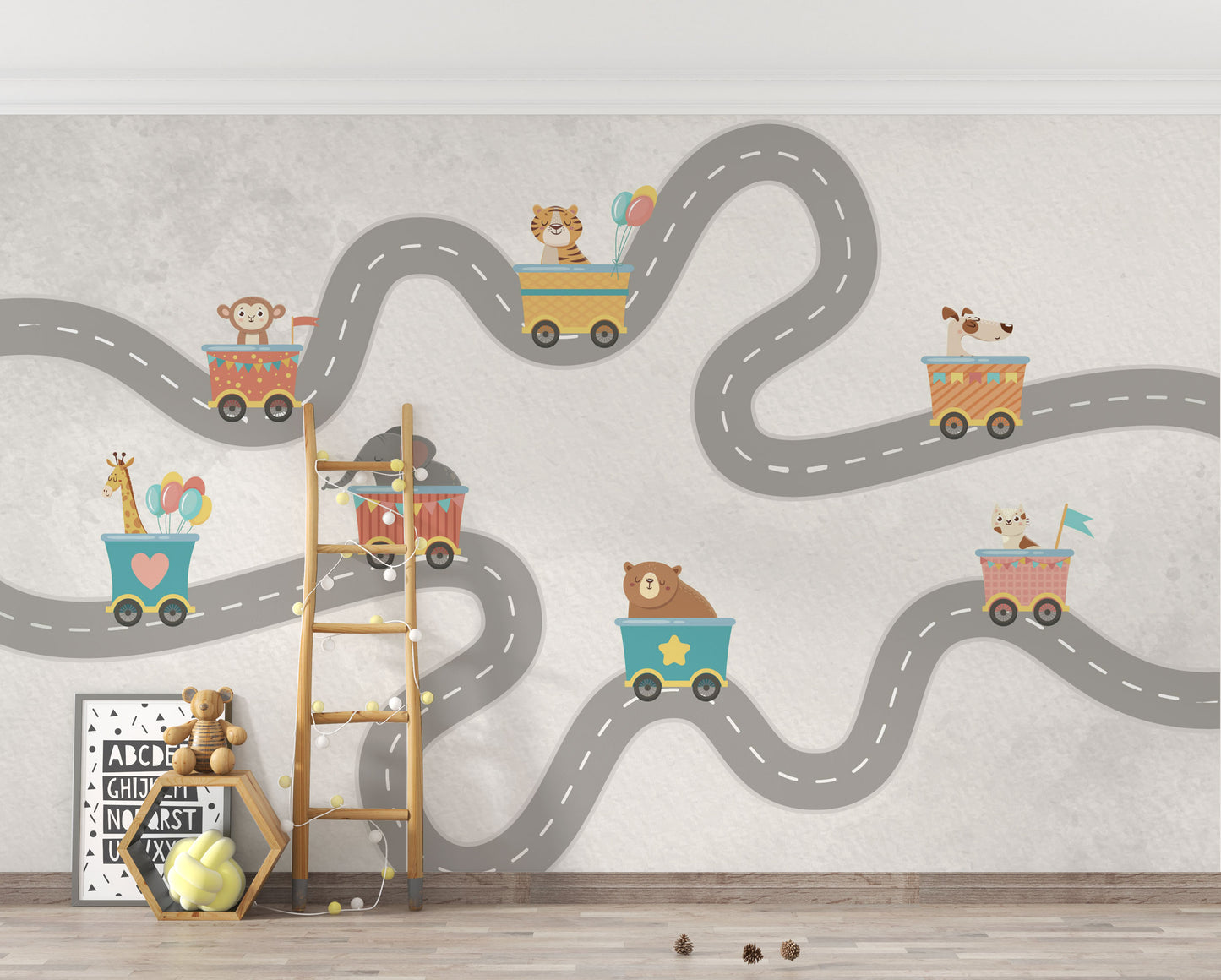 Europrint Carreteras y Carritos con Animales