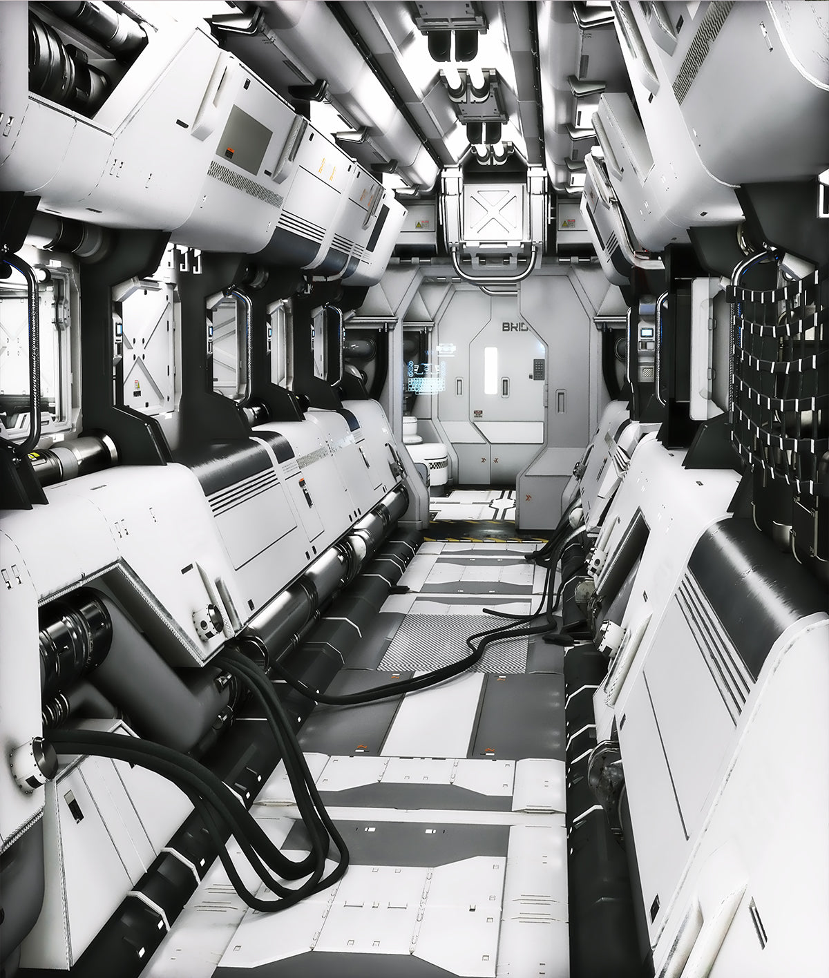 Pasillo Nave Espacial