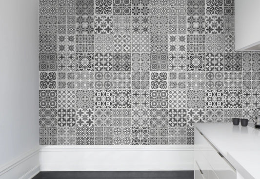Mosaicos Blanco y Negro
