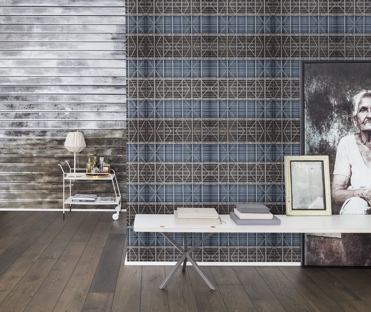 Cortina de Metal Oxidada