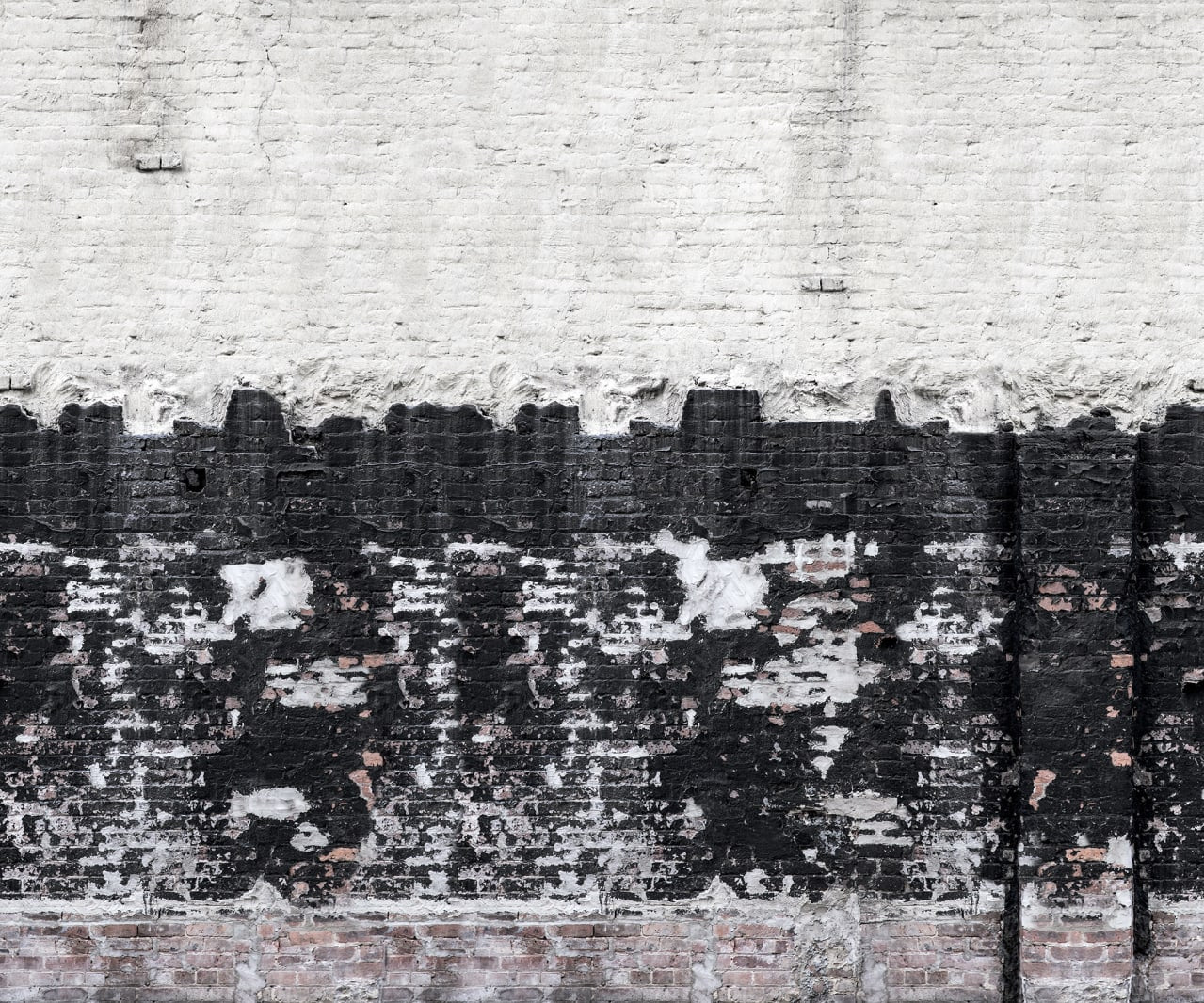 Ladrillo Negro Desgastado