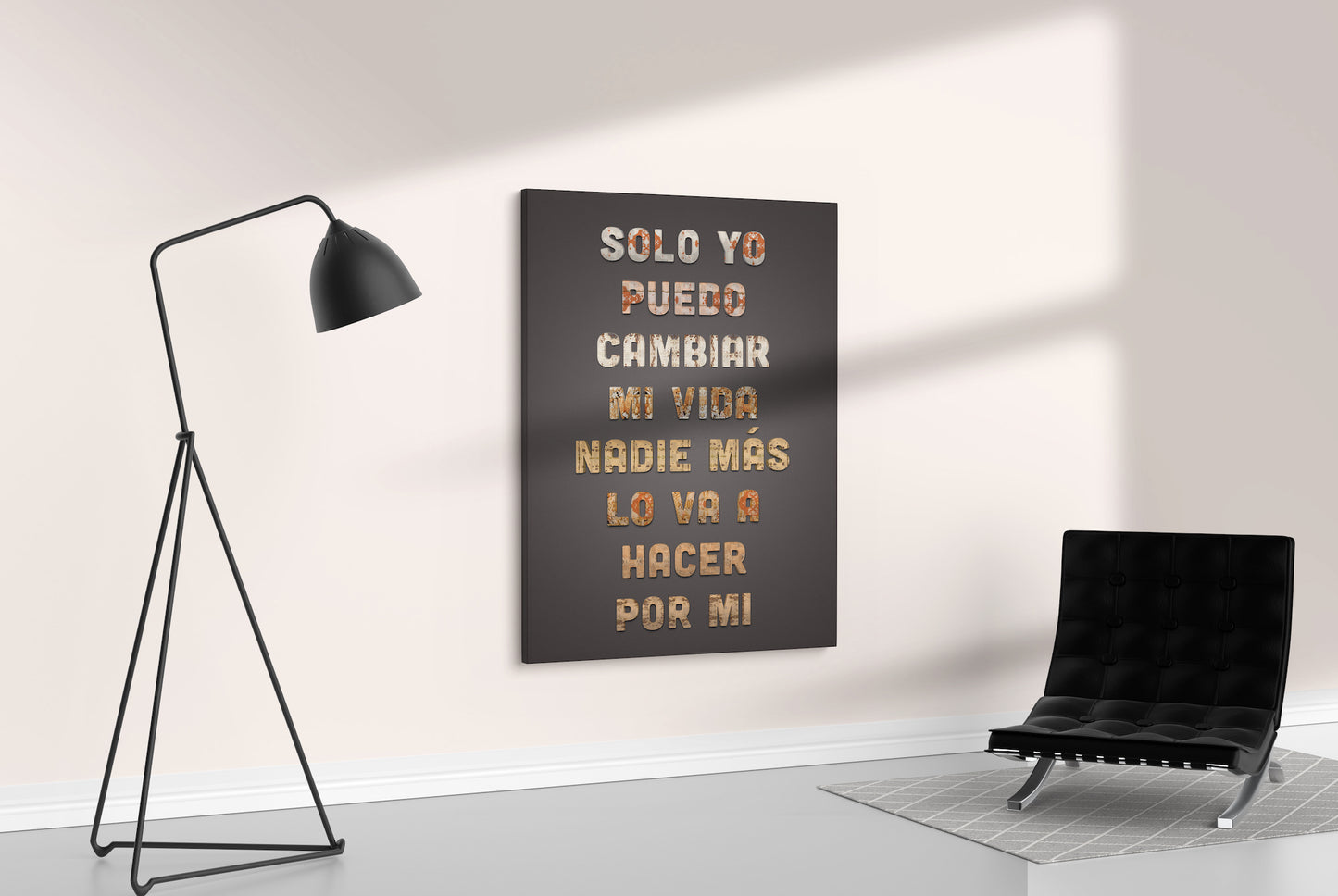 Cuadro Motivacional Solo Yo