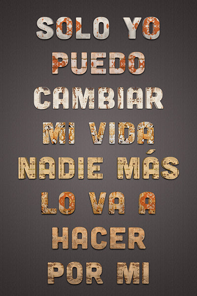 Cuadro Motivacional Solo Yo