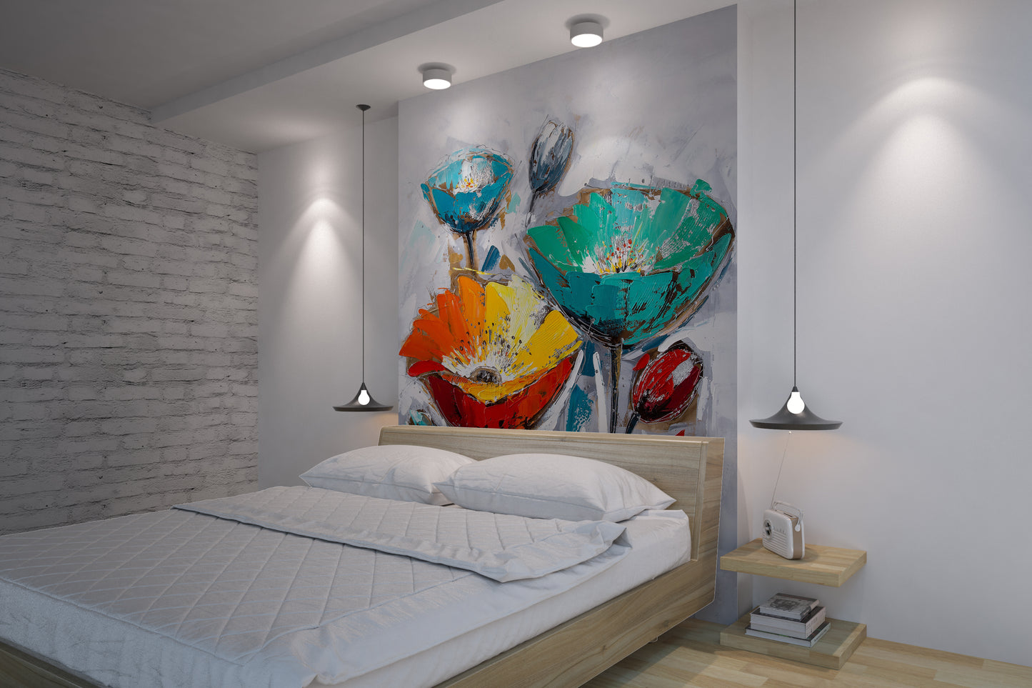 Pintura de Tulipanes