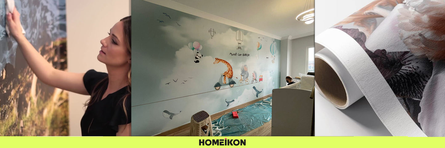 Europrint Jirafa y Animales En La Cuerda Floja