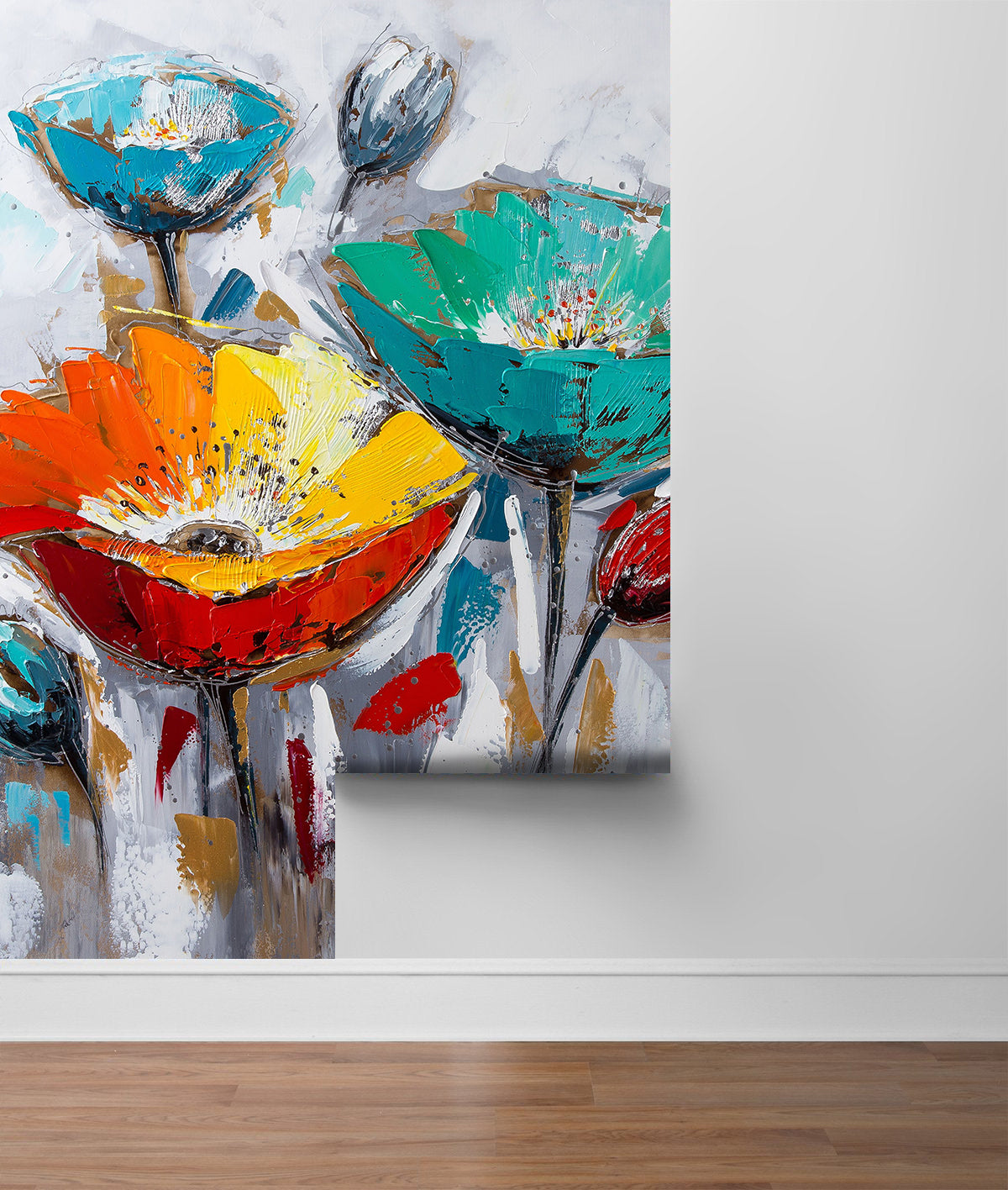 Pintura de Tulipanes