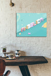 Canvas Decorativo con Nombre Personalizado