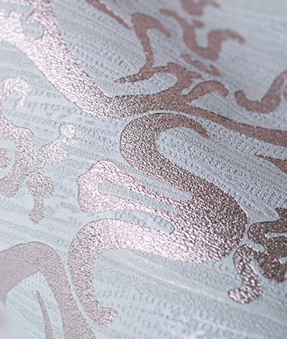 Tapiz Con Textura Rose Gold Metálico Vintage