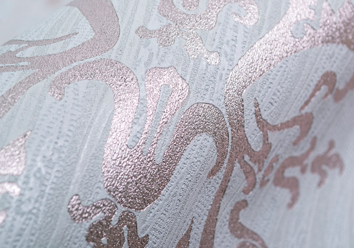 Tapiz Con Textura Rose Gold Metálico Vintage