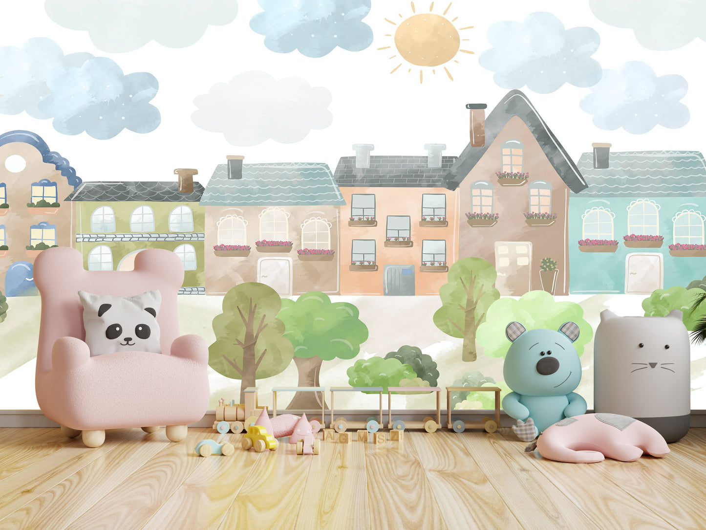 Casas Acuarela Recamara Niños o Niñas