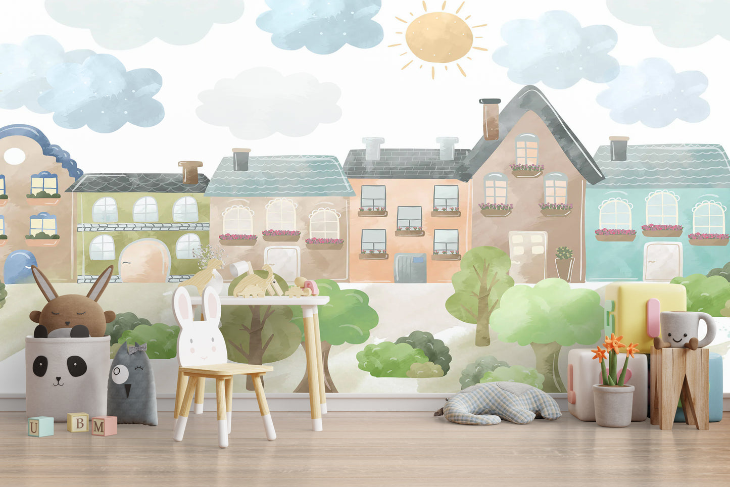 Casas Acuarela Recamara Niños o Niñas