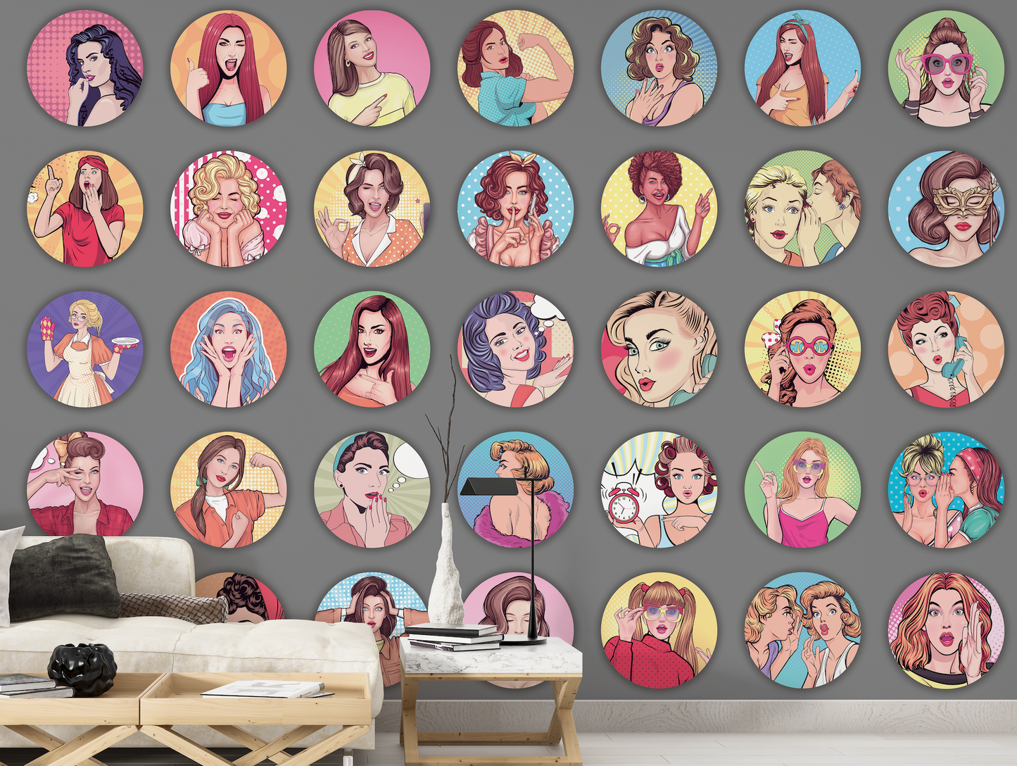 Europrint Pop Art Girls