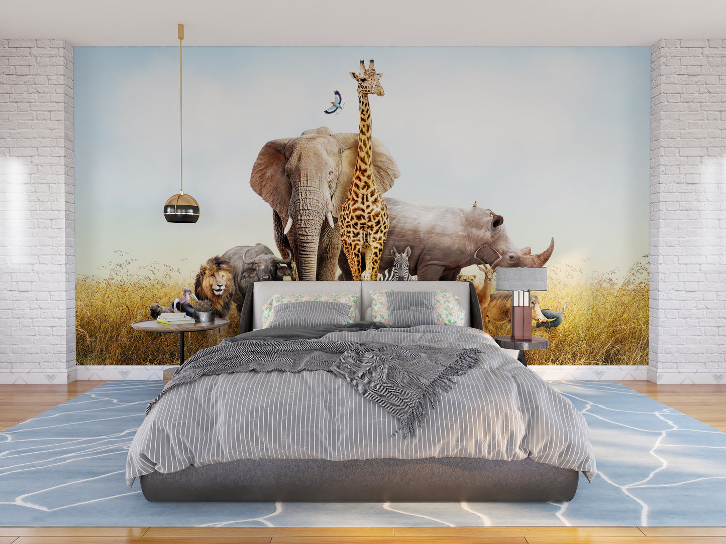 Safari Elefante León Jirafa Tigre