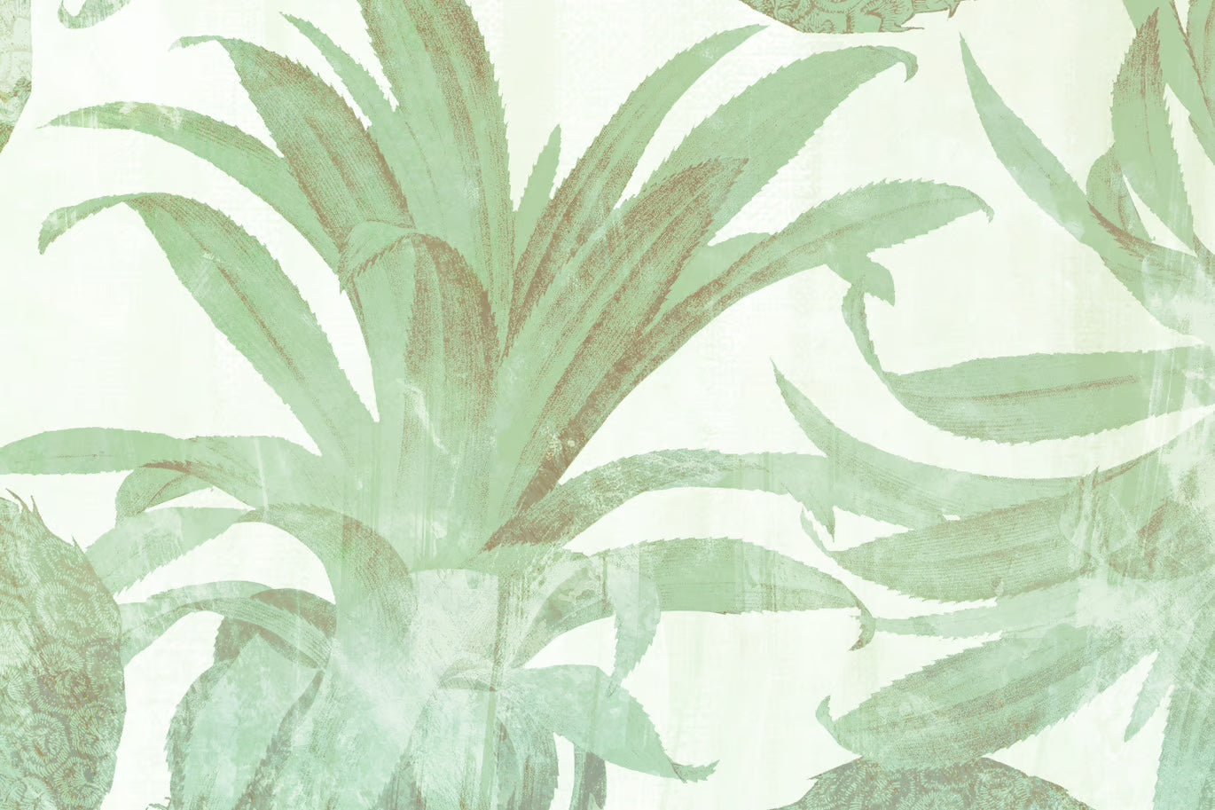 Piñas Pineapples Grunge