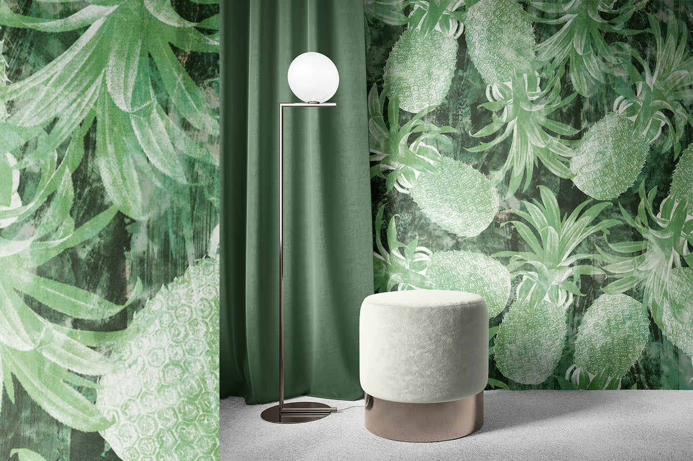 Piñas Pineapples Grunge