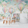 Colorful Balloons and Flowers