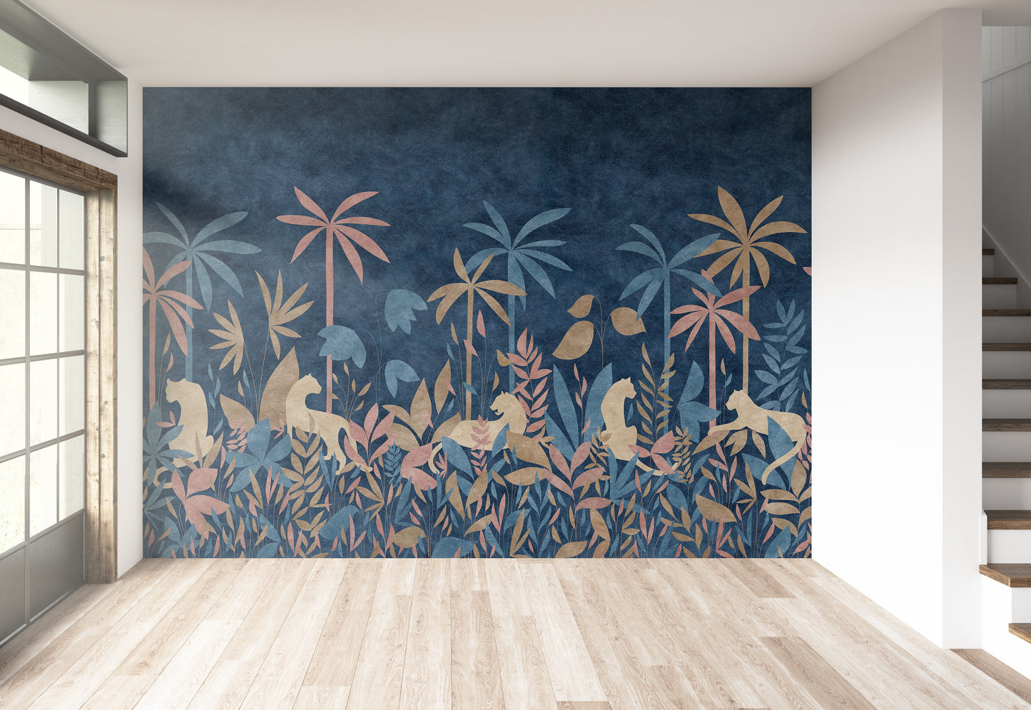 Palmeras Tropicales y Tigres