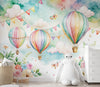 Colorful Balloons and Flowers