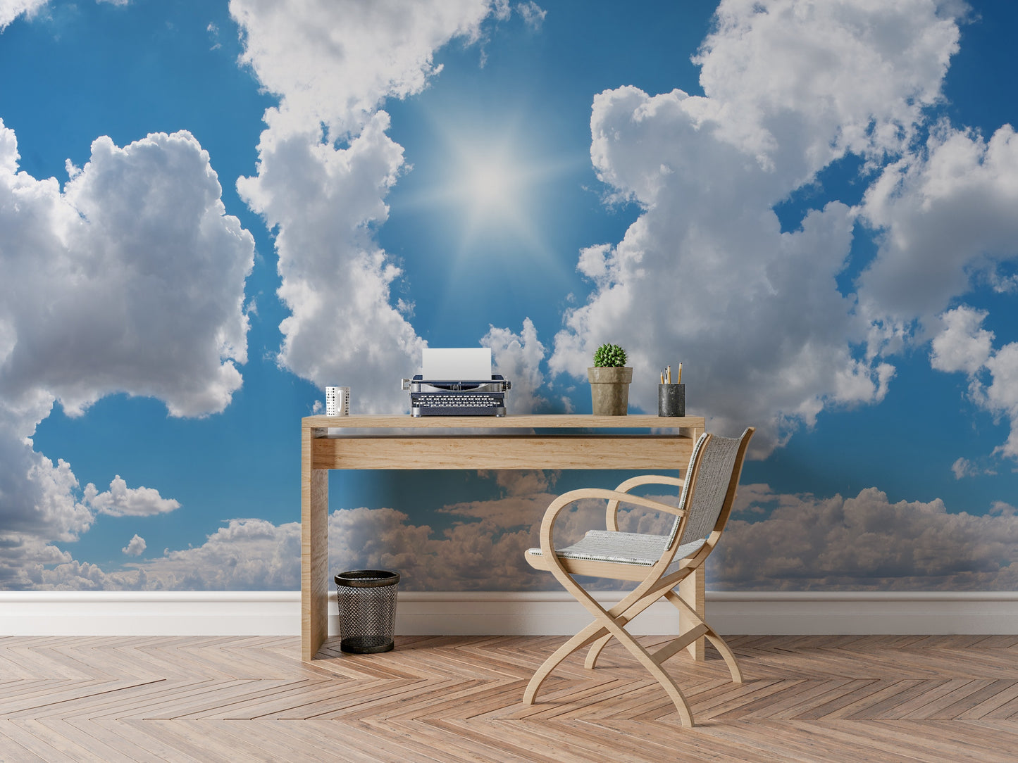 Precioso Cielo, Rayos de Sol y Nubes