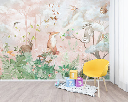 Bosque y Animalitos 5 Colores