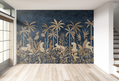 Palmeras Tropicales y Tigres
