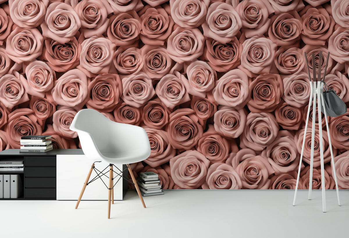 Patrón Floral Rosas Otros Colores