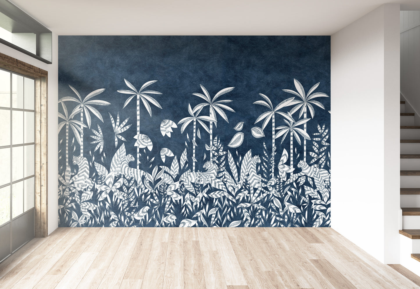Palmeras Tropicales y Tigres